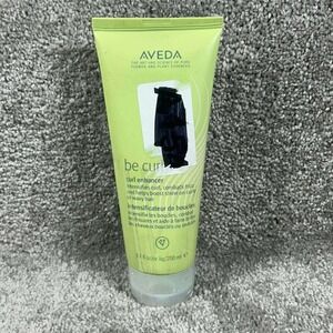 Aveda Be Curly Curl Enhancer Green Frizz Control Hair Cream 6.7oz 200ml